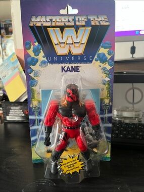 WWE Masters of the Universe Kane Action Figure - Red, Black